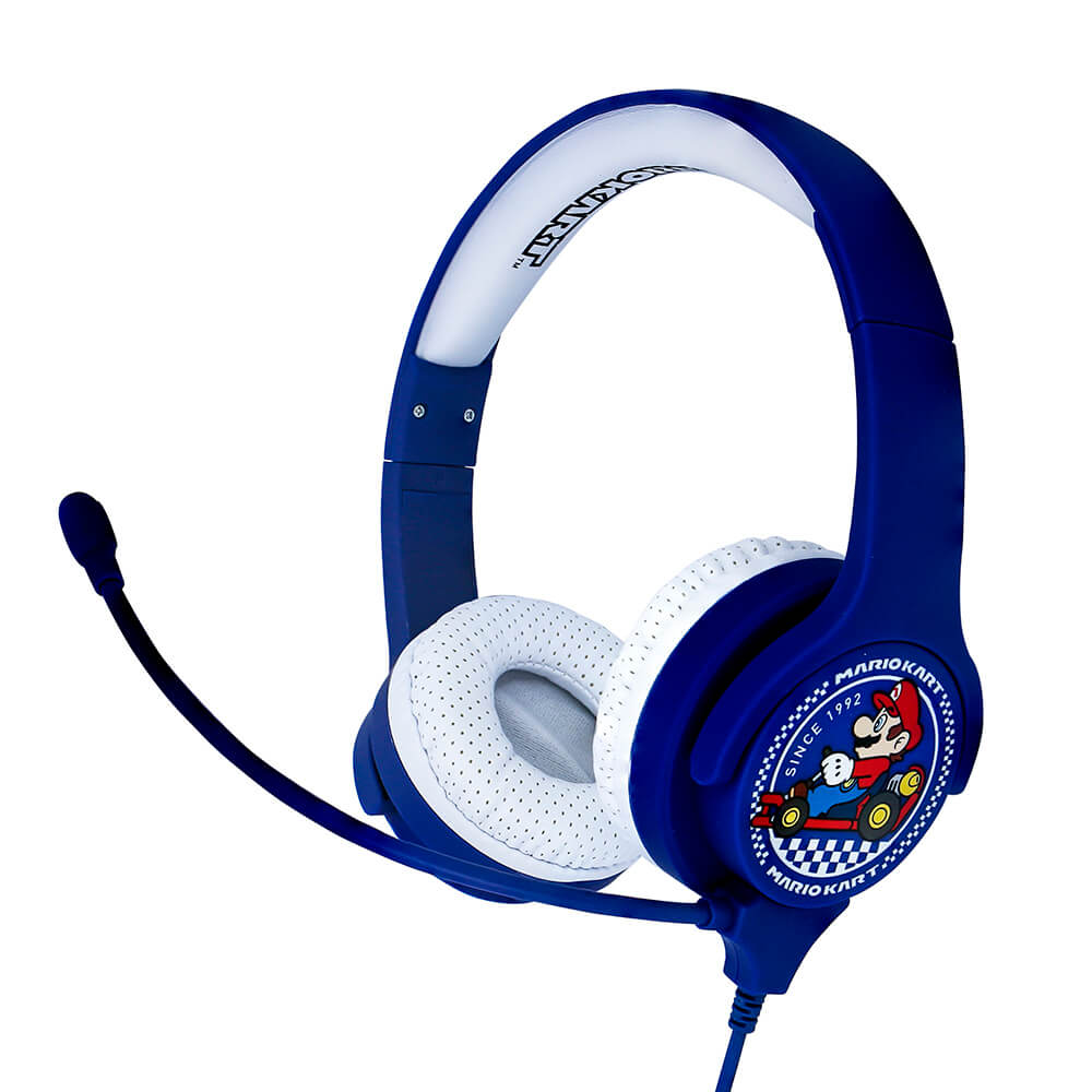 "MarioKart" Interaktiv Hovedtelefon/Headset On-Ear 85/94dB Bom-Mikrofon, børn fra 3 år